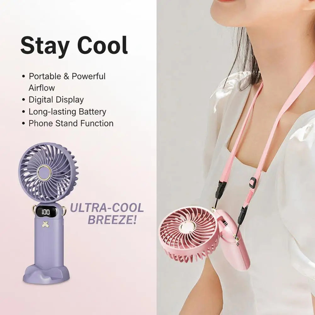 3600mAh Foldable USB Fan