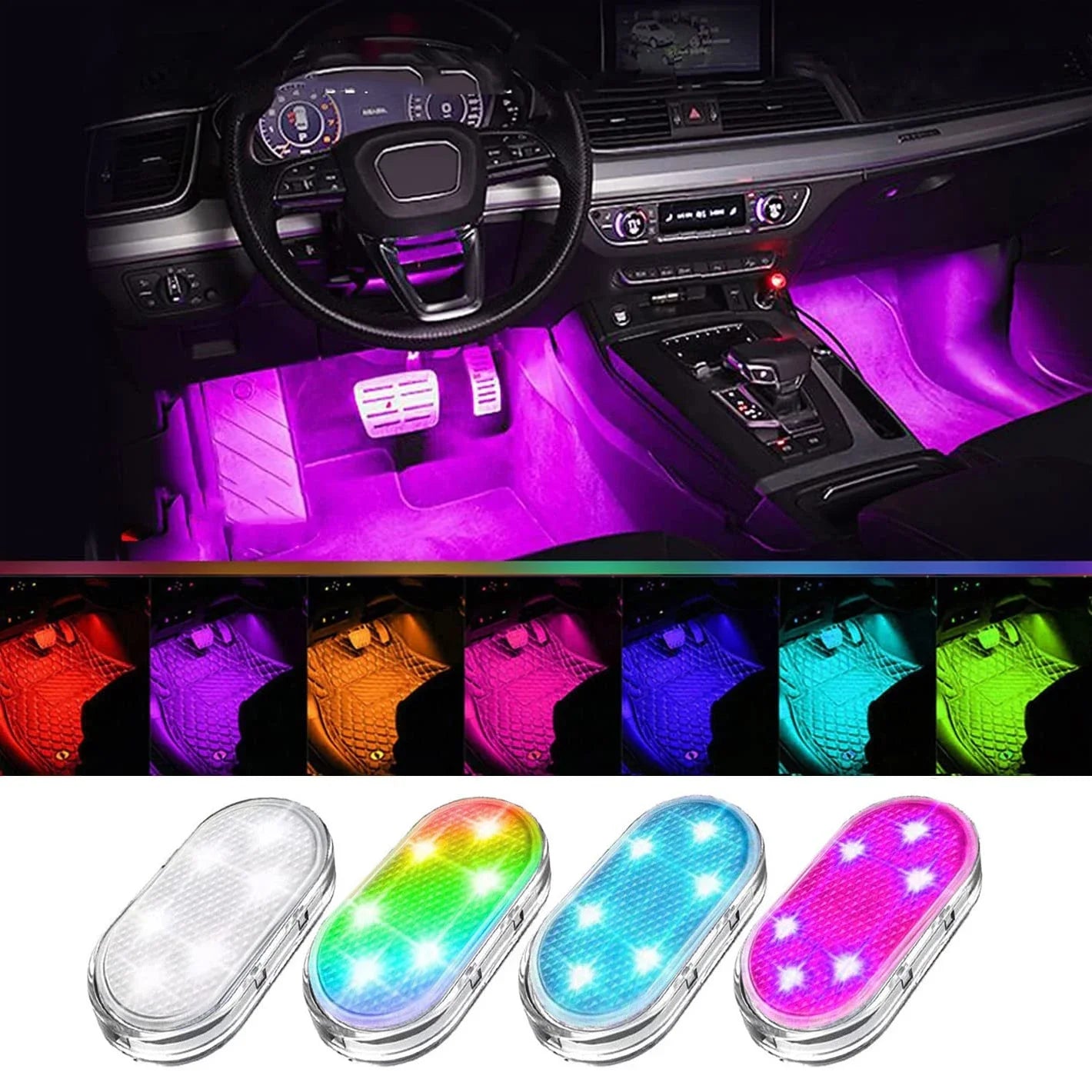 Wireless Car LED Accent Light