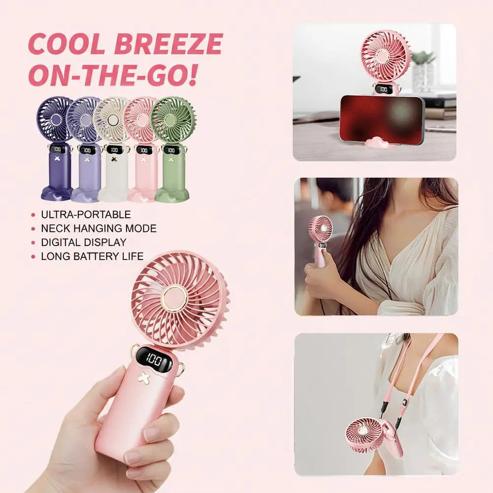 3600mAh Foldable USB Fan